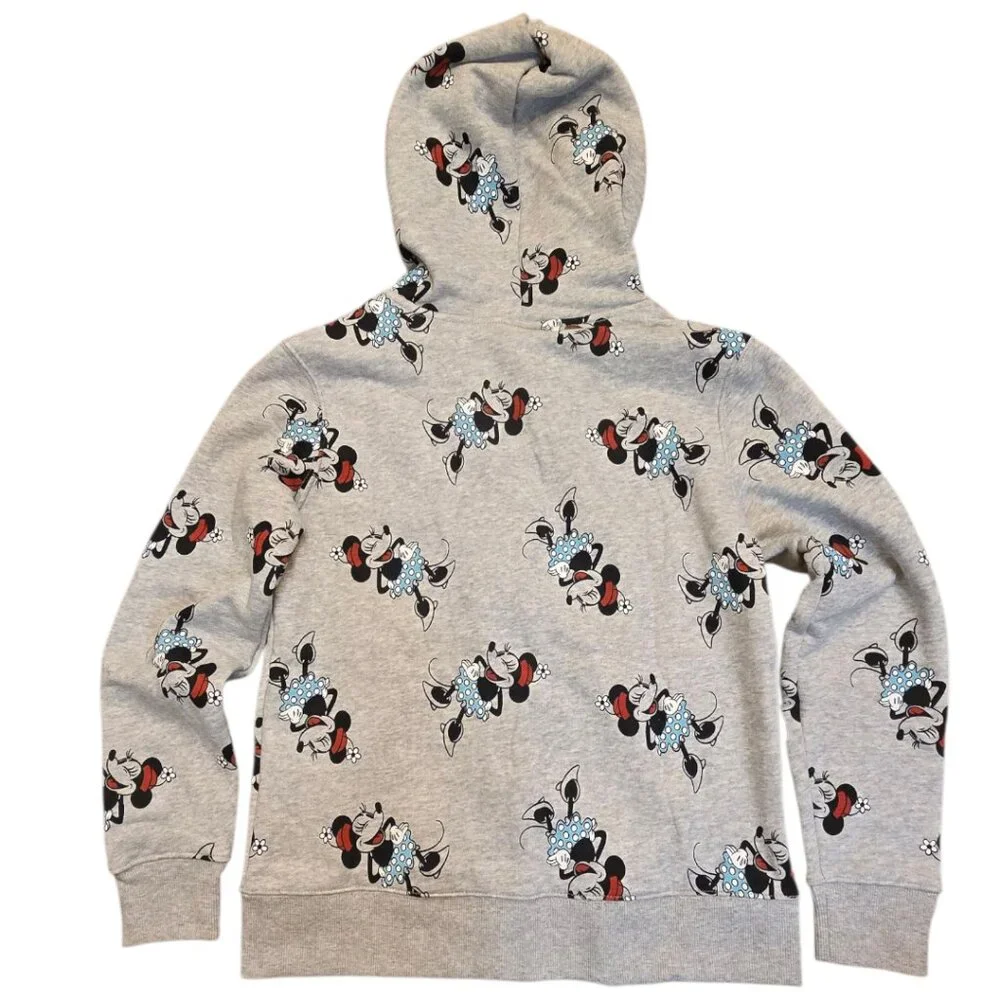 🏷️NWT - Girl's DISNEY - Amazon Essentials Minnie Mouse Zip-Up Hoodie sz 12 NWT